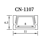LED uOBTOiCN-1107je11*6.3mm