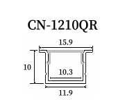 LED wOBTOiCN-1210QRje11.9*10mm