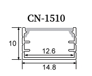 LED uOBTOiCN-1510je14.8*10mm