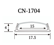 LED uOBT[iCN-1704je17.5*4mm