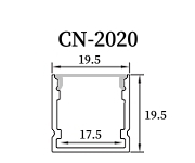 LED wOBTOiCN-2020je19.5*19.5mm