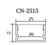 LED wOBT[iCN-2515je25*15mm