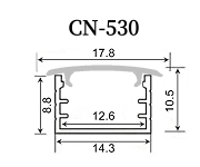 LED uOBT[iCN-530je14.3*8.8mm