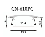 LED uOBT[iCN-610PCje15.9*6.8mm