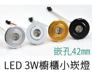 LED 3W odprO42mm